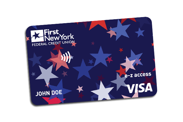 E-Z access card with First New York Federal Credit Union